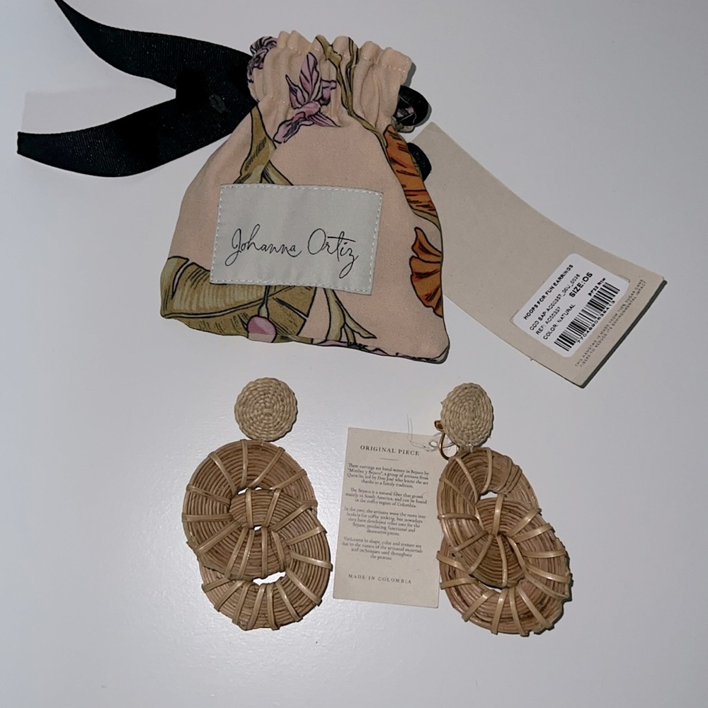 Johanna ortiz wood earrings